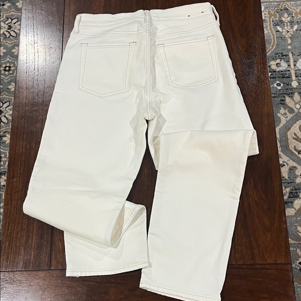GAP Off-White Denim Pants - Picture 4 of 5